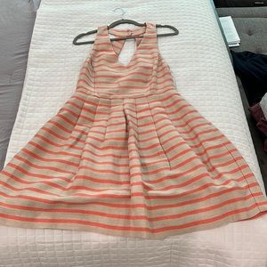 Beautifully linen strip sundress from the Banana Republic